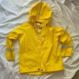 Reima gently Used 7Y Yellow Raincoat